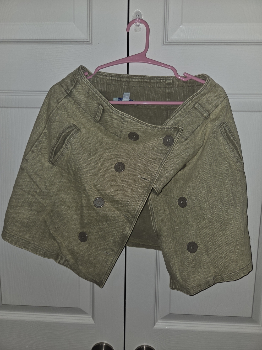 She + Sky Large Jacket in Olive Green